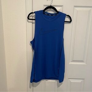 Nike Pro Dri-FIT Men’s Slim Fit Sleeveless Training Top - Blue Small -DD1977-480